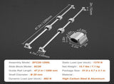Linear Guide Rail Set, SFC20 1200mm, 2 PCS7.2 in/1200 mm SFC20 Guide Rails PCS SC20 Slide Blocks V952-ZXH20MM1200MM30G9V0