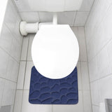 Kdkad Bathroom Rugs Sets 4 Piece, Non Slip Memory Foam Bathroom Rugs, Machine Wash Bathroom Mat Set, V1189-WXFWAL-20260326-01929