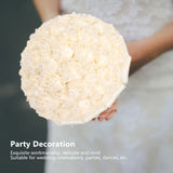 Delicate Bridal Buequet Crystal Artificial Pearl Holding Flowers Wedding Decor V1294-YM0901-3115200012011
