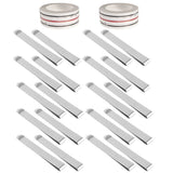 Sewing Accessories Plated Silver Stainless Steel for Fabric Holding 2Sets V1369-AZ3-W-20871