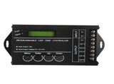 DC12/24V 20A Programmable LED Time Controller 5 Channels Color Adjustable With CD USB Cable V1294-YM0721-JYA00977