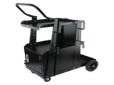 Welding Cart, 2-Tier Heavy Duty Welder Cart with Anti-Theft Lockable Cabinet, 265LBS Weight V952-ECDCHJTC265LB8FATV0
