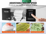 Commercial Snowflake Ice 385LBS/24H Snowflake Ice Maker, Stainless Steel Ice Shaver V952-SLXNBJLEDPCMFRQHJV3