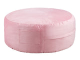 91 cm Round Bean Bag Chair with Removable Cover & Dutch Velvet Pink V952-YXDDY3539INCTJHGXV0