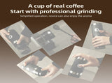 Electric Coffee Bean Grinder 5 Level Adjustable Auto Stop Portable Cordless Coffee Grinder with V1294-YM0901-H48290B
