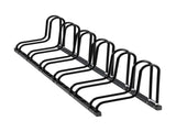 Weisshorn 6 Bike Floor Stand Rack Fits 20"-29" MTB Tires for Garage Storage BIKE-6-U-BK