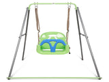 Lifespan Kids Bobcat Foldable Metal Swing frame with Haven 3 Stage Swing Seat V420-LKSW-BOBC-HAV