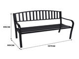 Wallaroo Steel Outdoor Garden Bench - Classic GDB-JOY-223