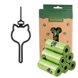 Eco-Friendly Pet Waste Bag Set with Leash Clip Holder and Camo Storage Pouch Leak-Proof, V1341-ZY-PHJ79G2N-E