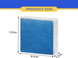 4 Pack HFT600 Wicking Filter Humidifier Replacement Filters, Compatible with Honeywell Top Fill V1259-DP01-A-3235