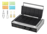 Commercial Waffle Maker, 10PCS Rectangle Waffle Baker Machine, 1550W Non-Stick Stainless Steel V952-SYBLSHFBJDP1VHULYV3