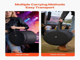 5-Piece Drum Case Set, 600D, Padded Drum Bags for Bass, Tom, and Snare, Thick Padding, Lightweight V952-GSNBNJB5JTJZ56BHD001V0