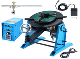 Rotary Welding Positioner 30KG, 0-90&deg Welding Positioning Turntable Table 1-12RPM 80W, with 12.4 V952-HJBWJX30KG80ONXXLV3