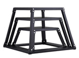 Plyometric Jump Boxes, 12/18/24 Inch Plyo Box, Platform and Jumping Agility Box, Anti-Slip Fitness V952-TXTD12YC18YC09SXRV0