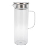 1100ML Cold Water Bottle Transparent Cold Water Pitcher Juice Jug with Lid for Home UseStainless V1294-YM0901-3118210130912