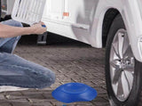 Blue PP Wheel Chock Wedge for Car Rv and Trailer Secure Parking Anti Slip V1369-AZ3-W-14578