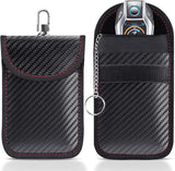 Faraday Pouch for car Keys,2 Pack Faraday Bag Car Key Signal Blocking Pouch Keyless Entry Car Keys V1164-325726