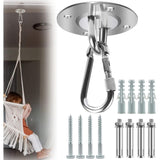 Stainless Steel Ceiling Mount, 500kg Capacity, 180&deg Rotation, Suspension V1237-ZY-203-4345