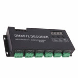 24 Channel DMX Decoder Digital Display RGBW DMX512 Dimming Driver LED Controller for Stage Bar V1294-YM0703-3119230001111