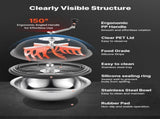 Bud Leaf Bowl Trimmer, 490 mm Manual Bud Trimmer, with Sharp Stainless Steel Blades, Visual Cutting, V952-SDKSCJ19YCSDLYB2M001V0