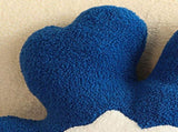 Hugging Pillow Flower Shaped Sponge Filling Soft Thick Decorative Throw Pillow for Sofa Blue V1294-YM3117220226312-0421
