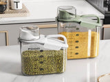 Cheers.US 2000ml/2800ml Airtight Cereal Container Rice Dry Grain Dispenser Thicken Rice Cylinder V1189-WXFWAL-20260319-00167