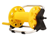 G1/2 Garden Hose Reel Yellow Gardening Waterpipe Cart Holds 20m Hose Car Washer Tool for Yard Lawn V1294-YM0706-3111230219011