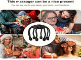 8-Claw Full-Coverage Smart Massager Human-like Kneading, Immersive Head Relaxation BLACK V1106-TBAMY001