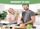 Measuring Cups and Spoons Set of 16,5 Stainless Steel Nesting Measuring Cups 5 Spoons,1 Leveler V1369-AZ3-W-22166