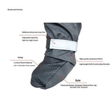 Dog Suspender Booties, Paw Boot Leggings Anti-Slip, Pet Snow Pants with Attached Boots Waterproof, V1192-AZ-W-3379