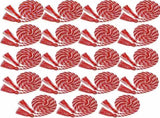 18 Pieces Graduation Cords Bulk 2026 Polyester Yarn Honor 67 Inch Braided Ropes with Tassels for V1259-DP01-A-5527