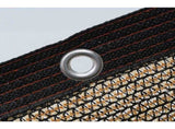20m x 2m Fence Windscreen Privacy Screen Shade Cover Coffee Fabric Mesh Garden V63-931961