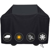 58 inch BBQ Gas Grill Cover, Waterproof, Rip-Proof, Weather & UV Resistant, Fits Grills of Weber V1366-AZ2-W-12327