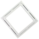 Powerful Bathroom Exhaust Fan With Led Lights 30*30Cm Exhaust Fan White Abs Smile Home V1189-LWWAL-20260327-04399