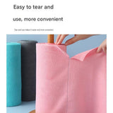 3 Pack Pink Microfiber Cleaning Cloth Roll - 25x25cm Thickened Absorbent Wipes - Lint Free Reusable V888-ELOSUNG56253-4