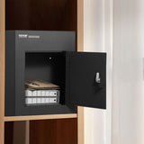 Through The Wall Drop Box, Heavy Duty Steel Through the Wall Mailbox with 2.8-7.9" 13" Combination V952-CQXBX13717IN9YIN4V0