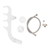 Ultra Slim Bidet Toilet Seat Dual Nozzle Self Cleaning Feminine Butt Wash Bidet V1294-YM0703-3112230007811