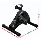 Everfit Pedal Exerciser Mini Exercise Bike Cross Trainer Under Desk Bike FIT-PEDAL-ELEC-B-01