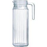Arcoroc Quadro Frigo Pitcher With A Lid 110Cl, 1 Pitcher, White V1188-MS-227-1224