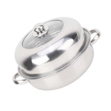 28CM Stainless Steel Single Layer Stockpot Hotpot Food Steamer Pot Cookware Household Cooking V1294-YM0901-JY20605