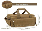 14 Inch Tool Bag Wide Mouth Tool Organizer with Adjustable Shoulder Strap & Ergonomic Handle Large V1192-AZ-W-32219