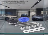 Aluminum Quick Release Fasteners, Quick Release Aluminum Latches - 4PCS Rust-Proof Flush Mount Quick V1366-AZ2-W-15218