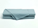 Bianca Heston Cotton Percale Sheet Set Steel Blue King Single V442-BCA-SHEETS-HESTON-STEELBLUE-KS