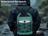 25L Large Capacity Waterproof Backpack Double Layer Rainproof Dry Wet Separation Abrasion Resistant V1232-GZD004