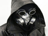 Steampunk Gas Mask Goggles Spikes Skeleton Warrior Death Mask Masquerade Cosplay Halloween Costume V1294-YM0717-10123671