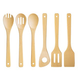 12-Piece Wooden Cooking Utensils Set with Spoons and Spatulas for Safe Kitchen Use V1369-AZ3-W-17491