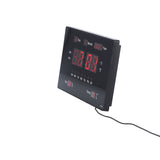 100240V LED Digital Clock Multifunction Wall Clock with Temperature Humidity Perpetual Calendar V1294-YM0901-3115210105512