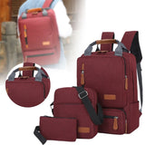 Tools Clearance Sale, Backpack Three Set Red Backpack For Men Men'S Business Backpack Three V1192-AZ-W-25953