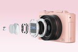 5K Digital Camera with 180-degree Flip Screen Vlogging Camera for YouTube -Pink V1263-JX-7686