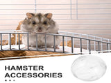 Lightweight Transparent Hamster Roller Silent Exercise Wheel for Small Pet Use V1192-AZ-W-28308